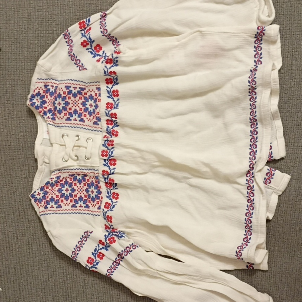Stylish Long Sleeved Baby Blouse